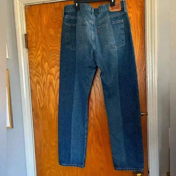 Levi’s 501 Button Fly Two Tone Jeans - Picture 2 of 7
